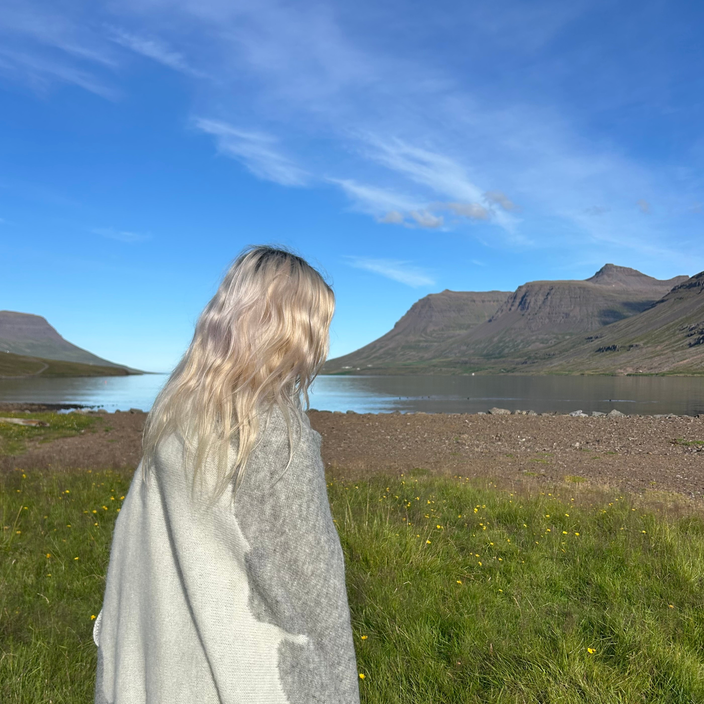 VESTUR ullarteppi frá Steinholt & Co.