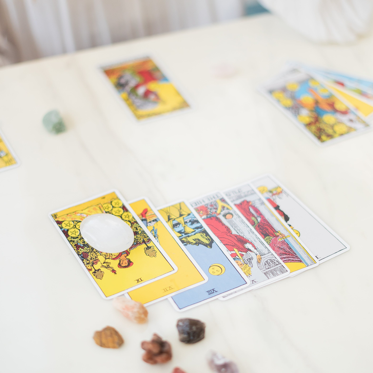 Tarotspilin til sjálfsræktar - FRAMHALDSnámskeið í apríl 2026